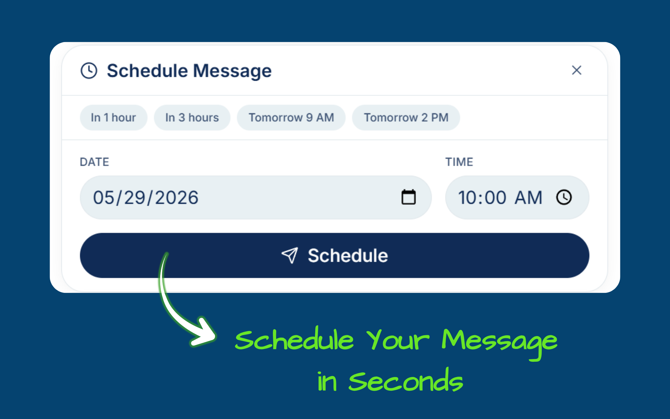 Scheduled Messages