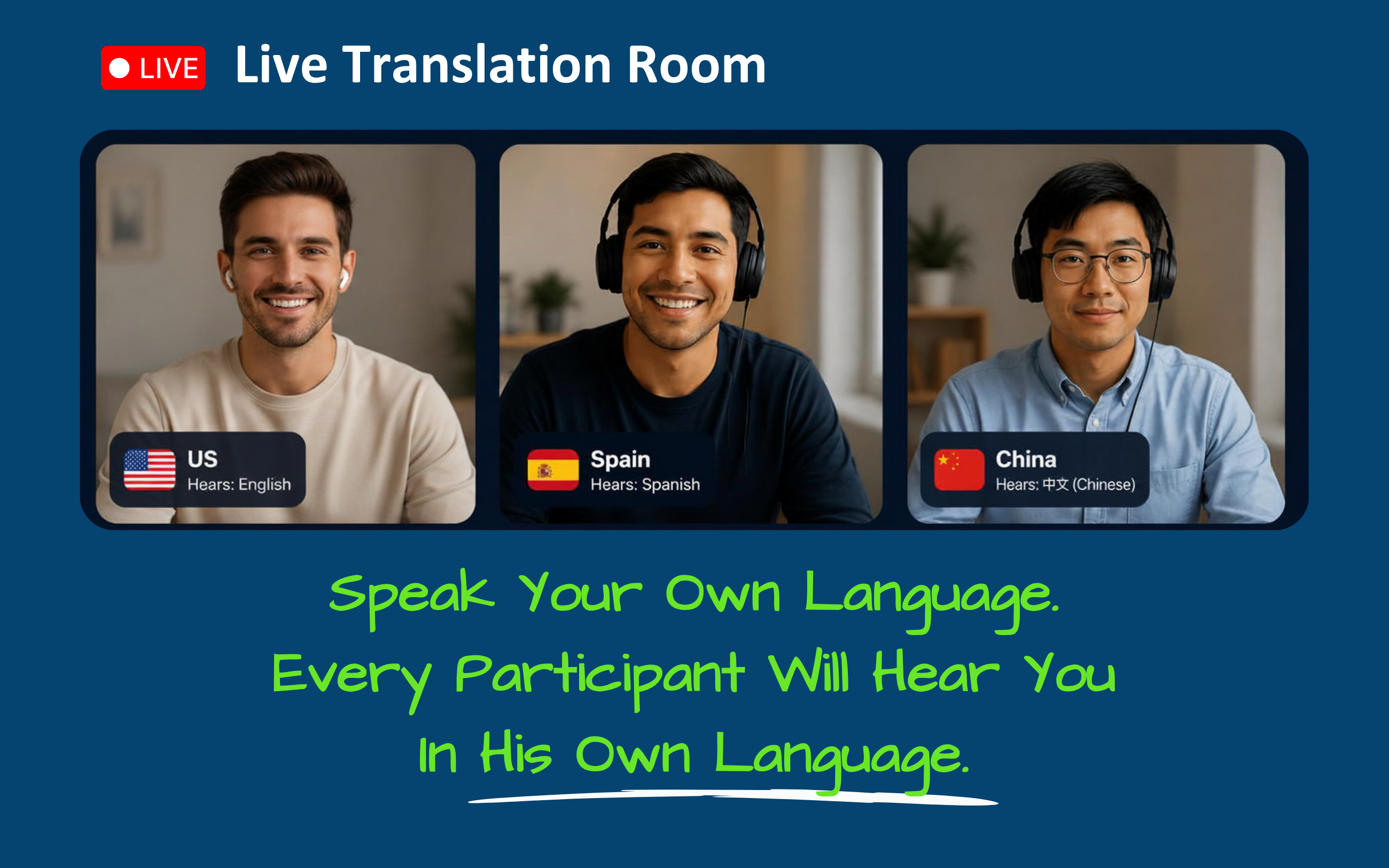 Meet in Any Language